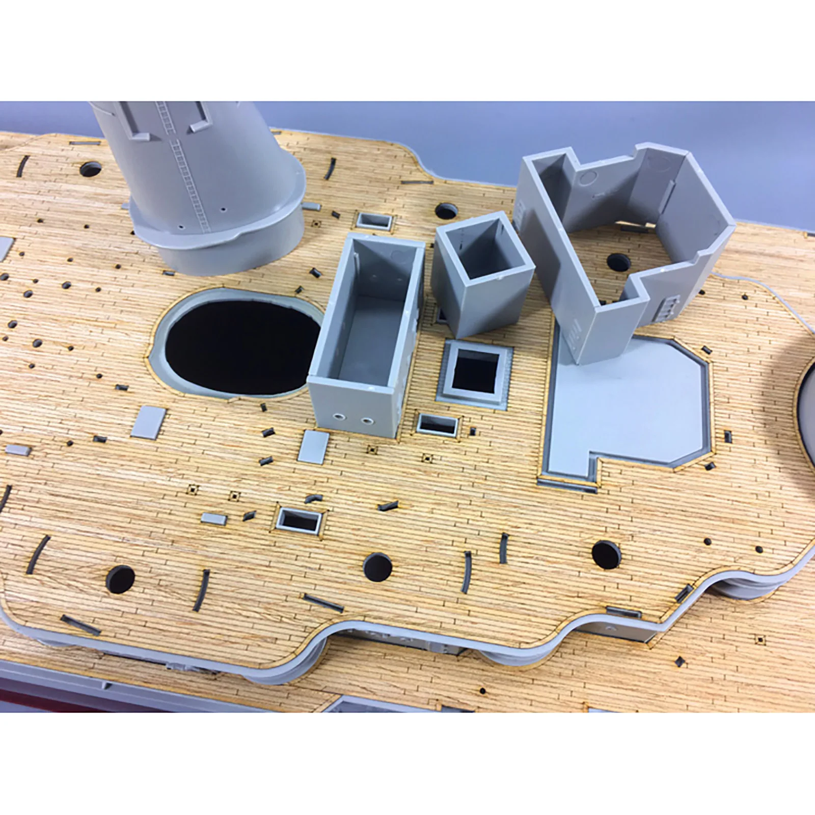 Wooden Deck for Trumpeter 03701 1/200 Scale USS Arizona BB-39 Ship Model CY20002 Spare Parts
Wooden Deck for Trumpeter 03701 1/200 Scale USS Arizona BB-39 Ship Model CY20002 Spare Parts