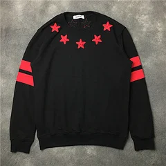New 20s High Men Embroidery Star Stripes gentleman Hoodies Hoody hooded Sweatshirts velvet Cotton Drake Thicken Fleece #d68
New 20s High Men Embroidery Star Stripes gentleman Hoodies Hoody hooded Sweatshirts velvet Cotton Drake Thicken Fleece #d68