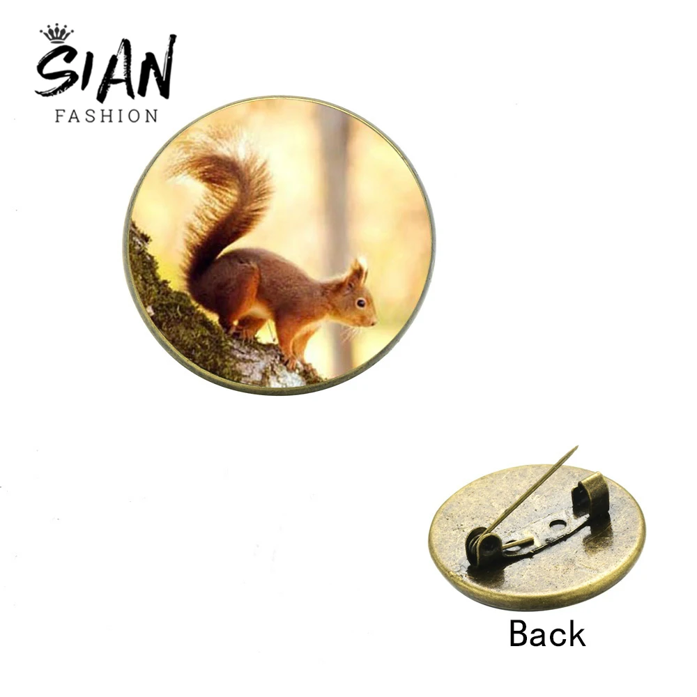 SIAN Anime Cute Squirrels Brooch Pin Animal Art Picture Round Glass Cabochon Lapel Pin Badge Jewelry Gifts for Kids Women Girls
SIAN Anime Cute Squirrels Brooch Pin Animal Art Picture Round Glass Cabochon Lapel Pin Badge Jewelry Gifts for Kids Women Girls