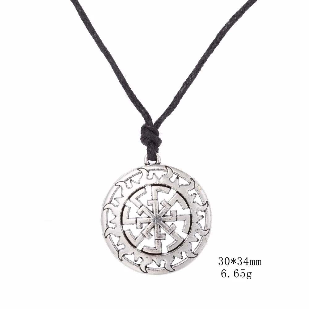 Fishhook Slavic Necklaces Pagan Pendant Talisman Znich Collares Grandes De Moda for Men Vintage Jewelry | Украшения и аксессуары
