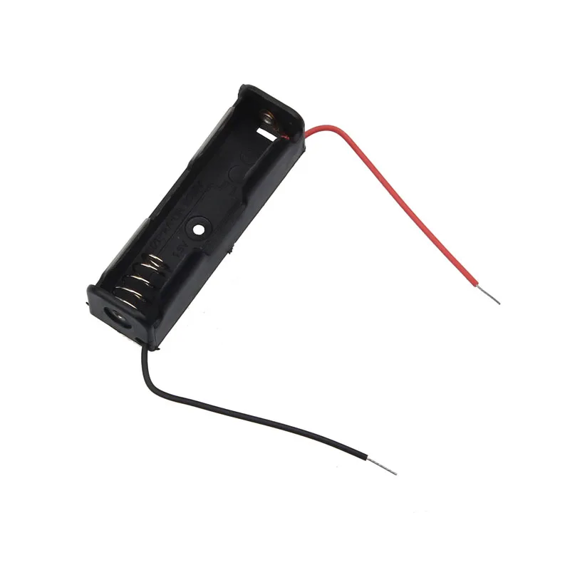FREE SHIPPING ! ! 1Pcs New 18650 Battery 3.7V Clip Holder Box Case Black With Wire Lead
FREE SHIPPING ! ! 1Pcs New 18650 Battery 3.7V Clip Holder Box Case Black With Wire Lead