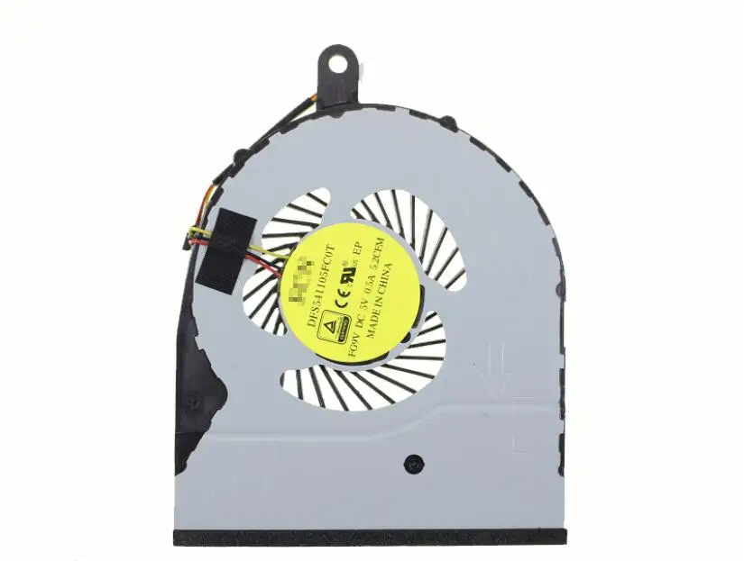 New For Dell Inspiron 5558 5458 5459 5559 For FCN DFS541105FC0T FG9V DC5V 0.5A 3Pin 3Wire CPU Cooling Fan
New For Dell Inspiron 5558 5458 5459 5559 For FCN DFS541105FC0T FG9V DC5V 0.5A 3Pin 3Wire CPU Cooling Fan
