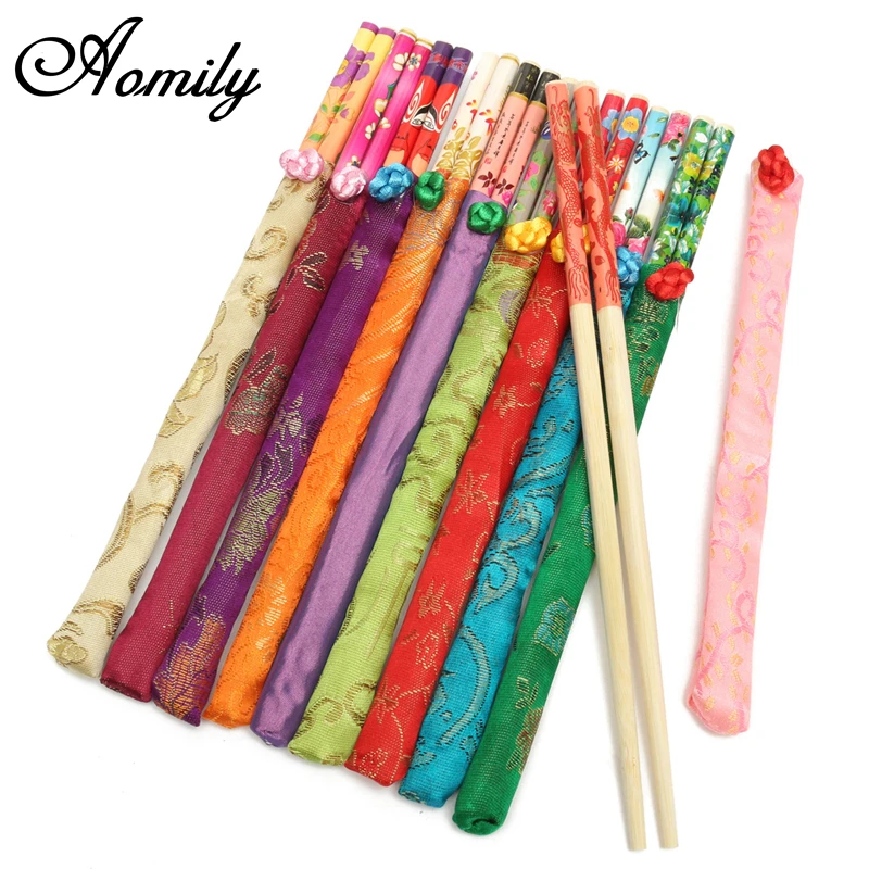 Aomily 10 Pairs/Set Natural Bamboo Chopsticks Traditional Vintage Handmade Chinese Dinner Eco-friendly Hashi Individual Wrapped
Aomily 10 Pairs/Set Natural Bamboo Chopsticks Traditional Vintage Handmade Chinese Dinner Eco-friendly Hashi Individual Wrapped