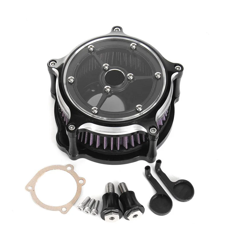 Motorcycle Groove Clarity Air Cleaner Intake Filter For Harley 2008-2016 Electra Glide FLHX FLTR FLHTK FLHTKL
Motorcycle Groove Clarity Air Cleaner Intake Filter For Harley 2008-2016 Electra Glide FLHX FLTR FLHTK FLHTKL
