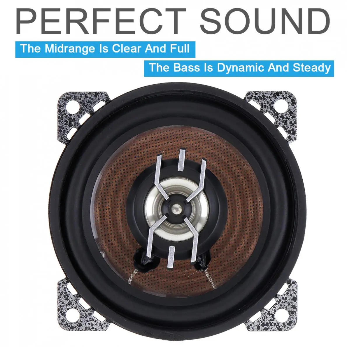 2pcs 12V 4 Inch 300W Car Coaxial Auto Audio Music Stereo Full Range Frequency Hifi Speakers Non-destructive Installation
2pcs 12V 4 Inch 300W Car Coaxial Auto Audio Music Stereo Full Range Frequency Hifi Speakers Non-destructive Installation