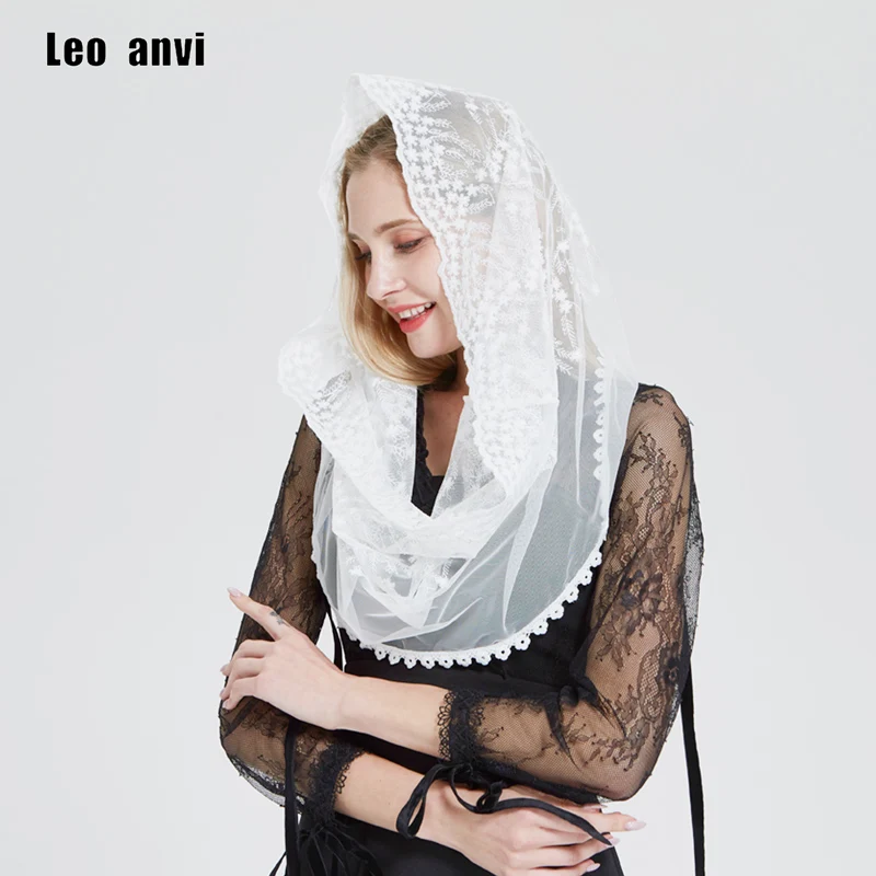 Роскошная фирменная белая кружевная Фата Leo anvi для церкви, вышитая Снежинка, Искусственный шарф для волос
Роскошная фирменная белая кружевная Фата Leo anvi для церкви, вышитая Снежинка, Искусственный шарф для волос