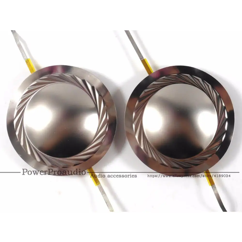 2 pieces Voice coil ID: 39mm High quality Titanium alloy diaphragm 8 ohm tweeters speaker voice coil
2 pieces Voice coil ID: 39mm High quality Titanium alloy diaphragm 8 ohm tweeters speaker voice coil