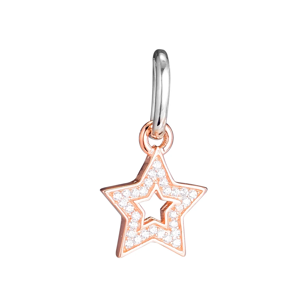 Fits Pandora Charms Bracelets Star Beads with Rose Gold Plated 925 Sterling Silver Jewelry Free Shipping
Fits Pandora Charms Bracelets Star Beads with Rose Gold Plated 925 Sterling Silver Jewelry Free Shipping