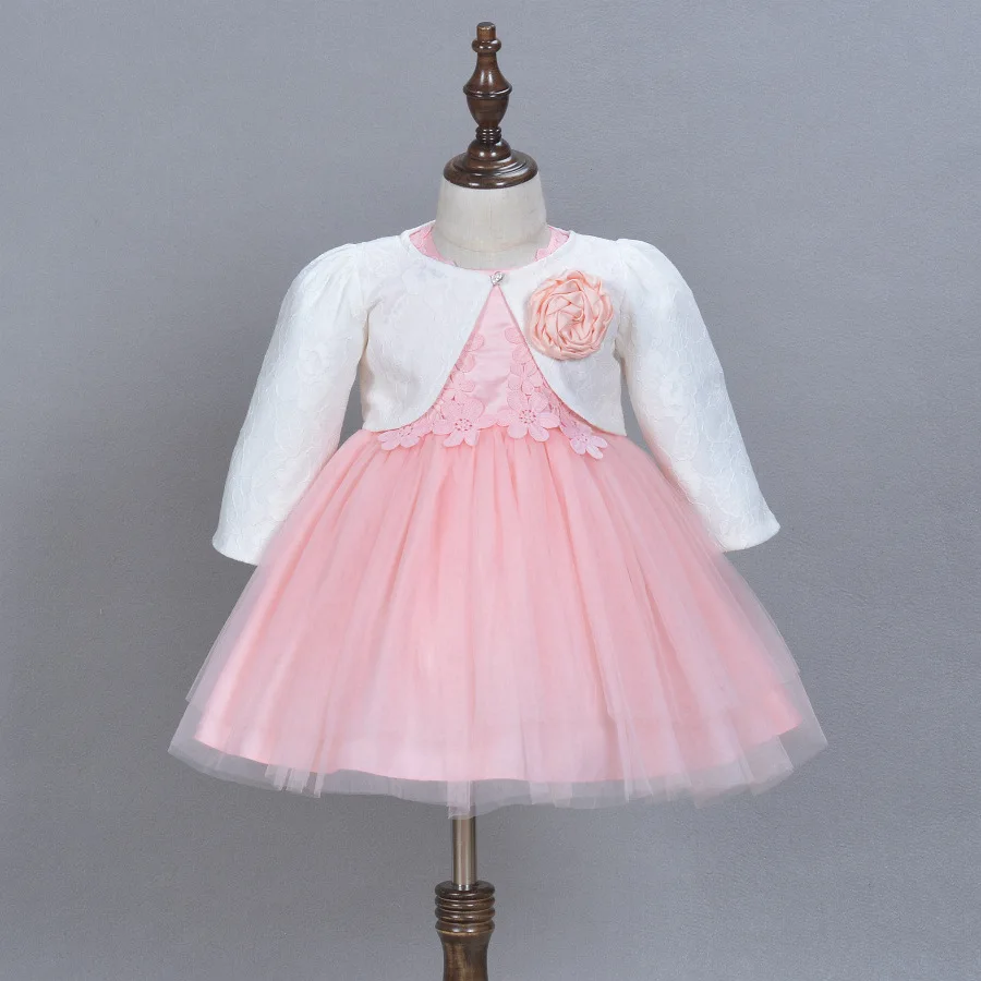 2016 Formal Elegant Baby Dress For 1-2 Year Old Birthday White And Pink Flowers Party Vestido Baby Toddler Clothing
2016 Formal Elegant Baby Dress For 1-2 Year Old Birthday White And Pink Flowers Party Vestido Baby Toddler Clothing