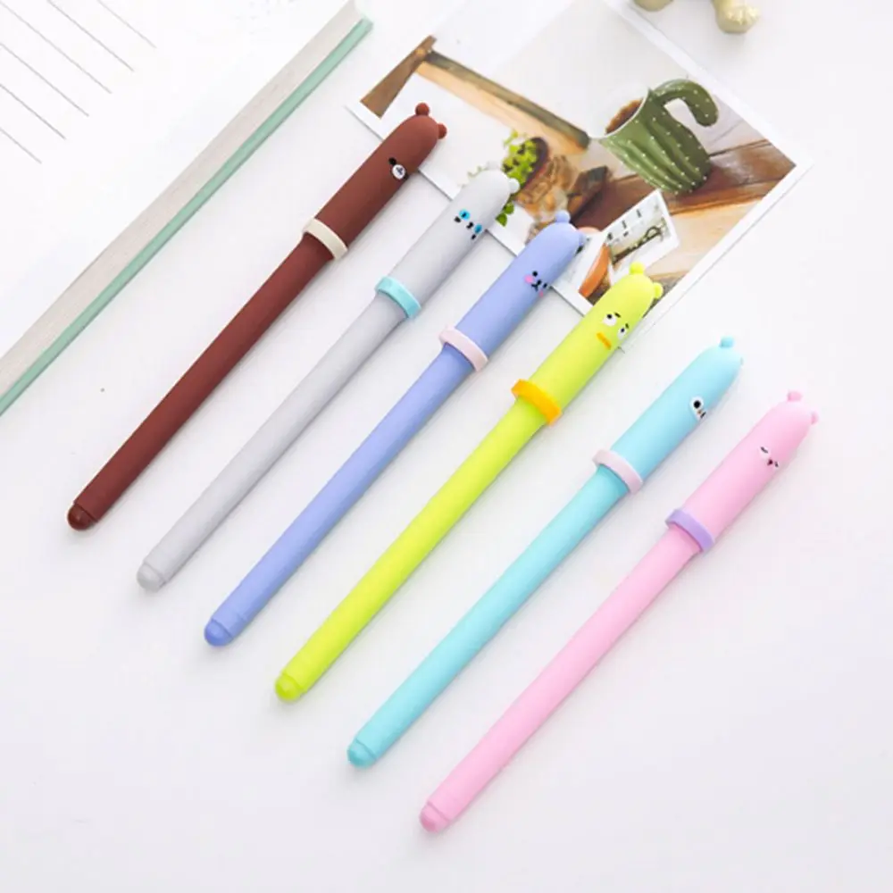 1Pc Cute Animals Expression Black Ink 0.5mm Gel Pens Office School Supplies Stationery Students Exam Spare Gift
1Pc Cute Animals Expression Black Ink 0.5mm Gel Pens Office School Supplies Stationery Students Exam Spare Gift