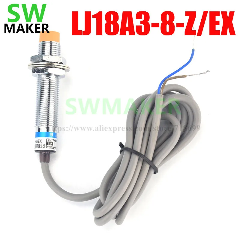 proximity switches, sensors, two-wire, DC, normally open, M18mm, metal induction, LJ18A3-8-Z/EX
proximity switches, sensors, two-wire, DC, normally open, M18mm, metal induction, LJ18A3-8-Z/EX