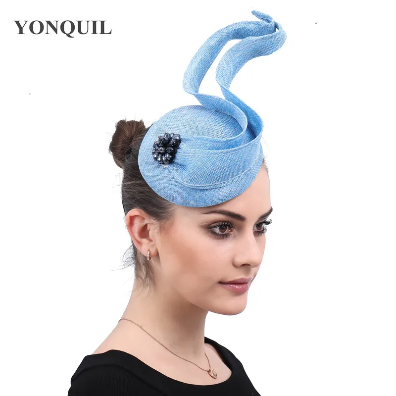 Imitation Sinamay Derby Party Chapeau Ladies Fashion Fascinators Fedora Hair Accessories Bridal Wedding Occasion Church Headwear
Imitation Sinamay Derby Party Chapeau Ladies Fashion Fascinators Fedora Hair Accessories Bridal Wedding Occasion Church Headwear
