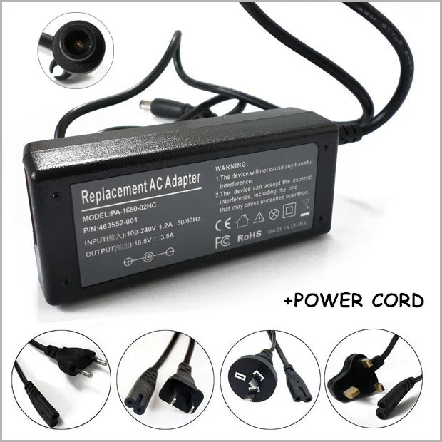 

Laptop AC Adapter Charger For HP 463552-004 463958-001 519329-003 608425-002 463958-001 463552-002 418872-001 609939-001 ED494AA