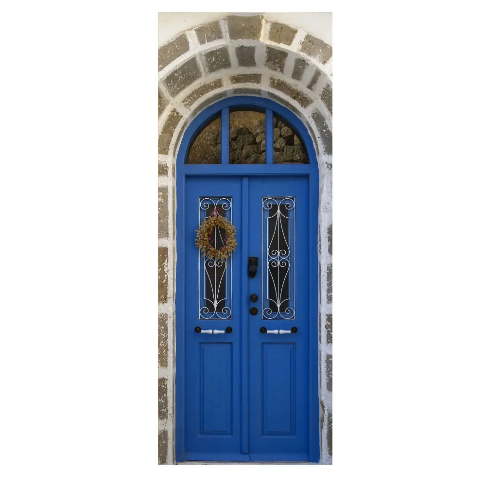 European-style arches, retro-built self-adhesive door stickers, creative wooden doors, refurbished wall stickers
European-style arches, retro-built self-adhesive door stickers, creative wooden doors, refurbished wall stickers