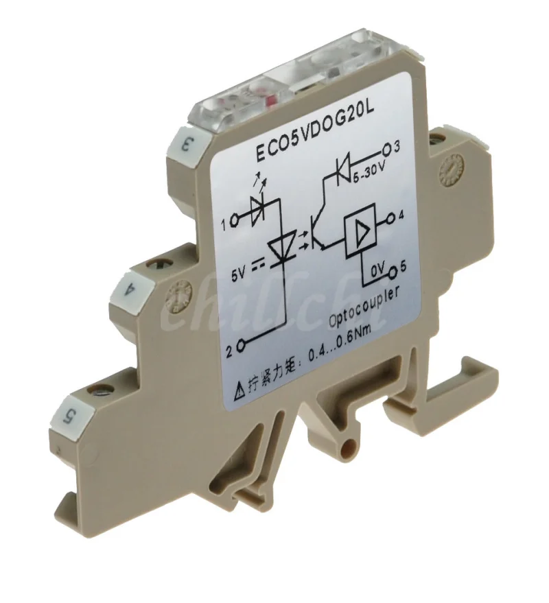 Terminal type high speed optocoupler, 5V, 100KHz switching frequency, compatible with MIC series
Terminal type high speed optocoupler, 5V, 100KHz switching frequency, compatible with MIC series