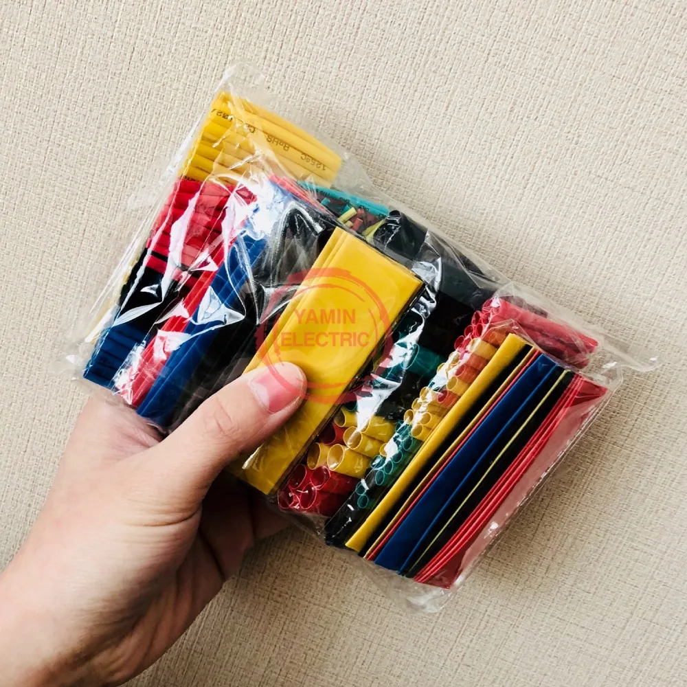 328Pcs/set Sleeving Wrap Wire Car Electrical Cable Tube kits Heat Shrink Tube Tubing Polyolefin 8 Sizes Mixed Color
328Pcs/set Sleeving Wrap Wire Car Electrical Cable Tube kits Heat Shrink Tube Tubing Polyolefin 8 Sizes Mixed Color