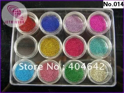 12 POTS / LOT Essential accessories nail color ball beads marbles For Nail Art Beauty Design
12 POTS / LOT Essential accessories nail color ball beads marbles For Nail Art Beauty Design