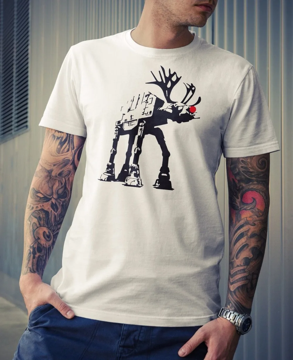 New Summer Fashion Men T Shirt Simple Short-Sleeve Cotton T-Shirt Atat Reindeer Christmas T-Shirt Casual T Shirt
New Summer Fashion Men T Shirt Simple Short-Sleeve Cotton T-Shirt Atat Reindeer Christmas T-Shirt Casual T Shirt
