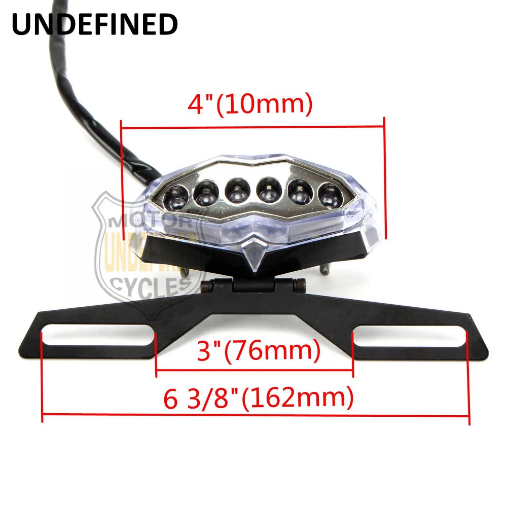 12V Motorcycle Brake Tail Light Blinker 6 LED Red&White Lamp License Plate Bracket Taillights For Honda Yamaha Suzuki Dirt Bike
12V Motorcycle Brake Tail Light Blinker 6 LED Red&White Lamp License Plate Bracket Taillights For Honda Yamaha Suzuki Dirt Bike