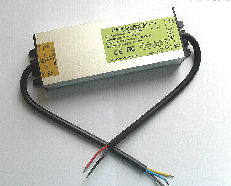 12V 60W 5A OutDoor LED Waterproof Light Electronic Transformer Power Supply Driver !
12V 60W 5A OutDoor LED Waterproof Light Electronic Transformer Power Supply Driver !