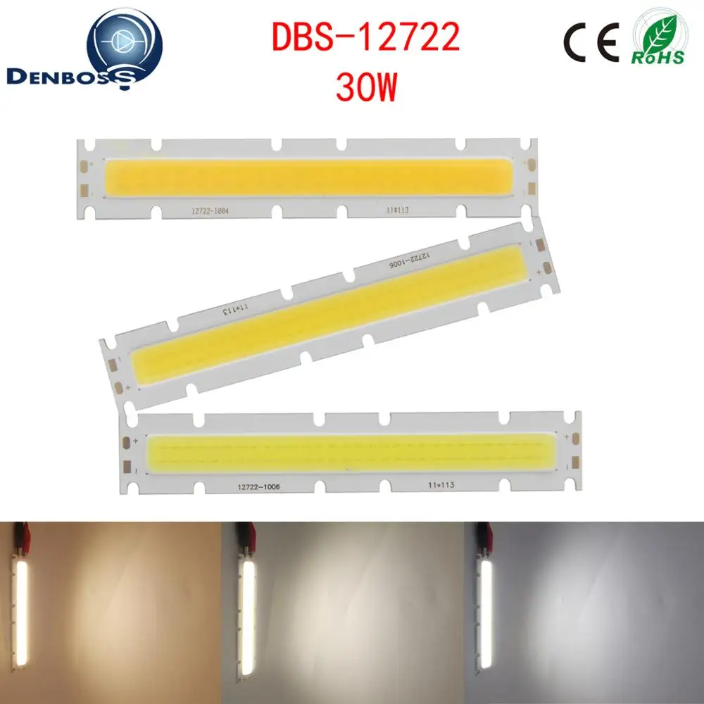 Светодиодная лента COB высокой мощности 127 мм 30 Вт 22 10 шт.|led cob strip|lamp forcob strip |