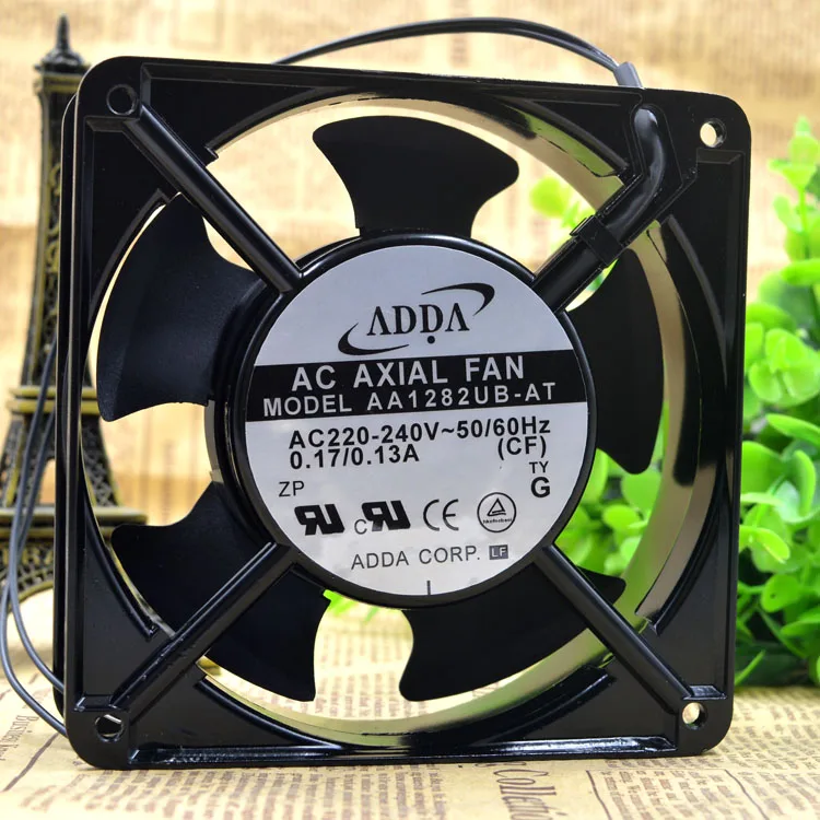 New Radiator CPU Cooler Fan For AA1282UB-AT 12CM 12038 120*120*38mm AC220-240V 50/60Hz 0.17/0.13A 2700r.p.m Cooling
New Radiator CPU Cooler Fan For AA1282UB-AT 12CM 12038 120*120*38mm AC220-240V 50/60Hz 0.17/0.13A 2700r.p.m Cooling