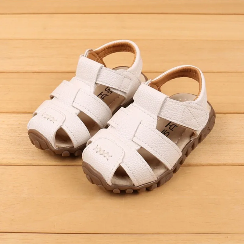 Kids Boy Closed Toe Soft Bottom Non-Slip Baotou Leather Sandals Beach Summer Fashion Sandals YH-17
Kids Boy Closed Toe Soft Bottom Non-Slip Baotou Leather Sandals Beach Summer Fashion Sandals YH-17