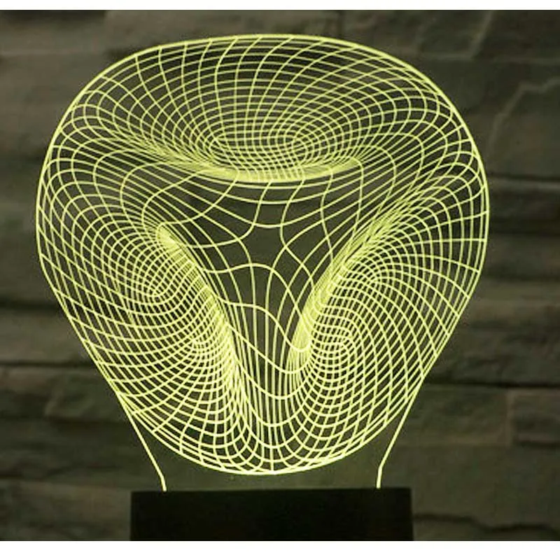 3D LED ночник абстрактный галлюцинационный мнимый Sp форма с 7 видов цветов свет для украшения дома лампа изумительная
3D LED ночник абстрактный галлюцинационный мнимый Sp форма с 7 видов цветов свет для украшения дома лампа изумительная