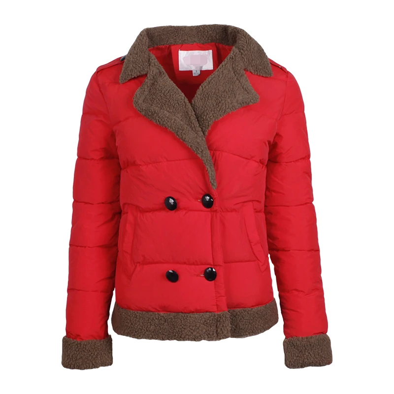 Women's short paragraph 2018 autumn and winter new down cotton padded slim cotton jacket fashion suit collar jacket JQ144
Women's short paragraph 2018 autumn and winter new down cotton padded slim cotton jacket fashion suit collar jacket JQ144