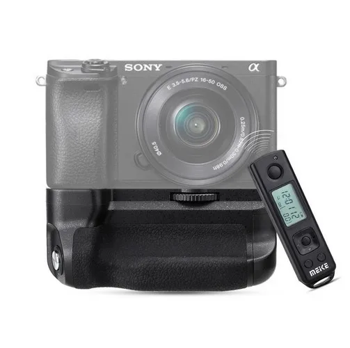 Meike MK-A6300 Pro Battery Grip 2.4G Wireless Remote Control for Sony A6300 working with NP-FW50 battery
Meike MK-A6300 Pro Battery Grip 2.4G Wireless Remote Control for Sony A6300 working with NP-FW50 battery
