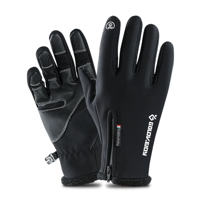 Outdoor waterproof gloves winter touch screen men and women windproof warm riding all-finger zipper movement plus velvet
Outdoor waterproof gloves winter touch screen men and women windproof warm riding all-finger zipper movement plus velvet
