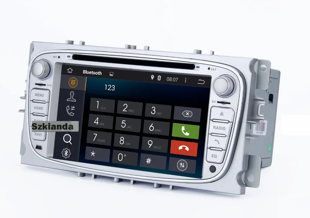 Автомобильный DVD плеер 4 Гб + 32 ГБ Android 8 1 для FORD Focus Max Mondeo с Wi Fi 4G Bluetooth радио RDS