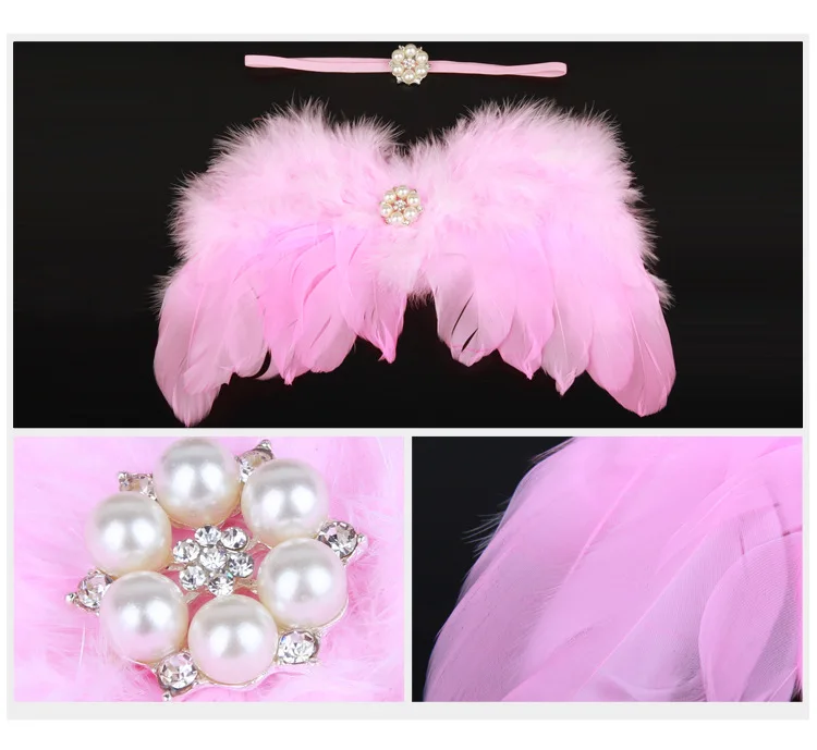 Lovely Newborn Kids Angel Wings Feather Wings Flower Lace Headband Girl Photo Shoot Hair Accessories Head Band Photography Props
Lovely Newborn Kids Angel Wings Feather Wings Flower Lace Headband Girl Photo Shoot Hair Accessories Head Band Photography Props