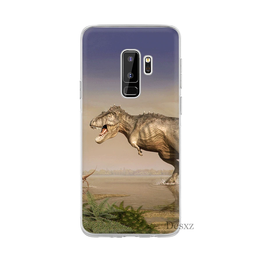 Жесткий чехол Desxz Dinosaur для Samsung A7 A9 A5 A3 A10 A30 A40 A50 A70 A8 A6 Plus | Мобильные телефоны и