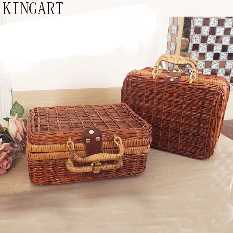 Women Bamboo Mala Maquiagem Plastic Picnic Storage Baskets Cute Lady Suitcase for Makeup Or Lady Maleta plastica For property
Women Bamboo Mala Maquiagem Plastic Picnic Storage Baskets Cute Lady Suitcase for Makeup Or Lady Maleta plastica For property