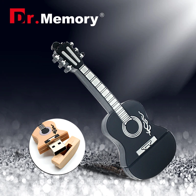 Dr.Memory Guitar USB Flash Drive Cartoon Pen Drive Silicone USB Stick 4G 8G 16G 32G USB 2.0 Pendrive Christmas Gift 4 Colors
Dr.Memory Guitar USB Flash Drive Cartoon Pen Drive Silicone USB Stick 4G 8G 16G 32G USB 2.0 Pendrive Christmas Gift 4 Colors
