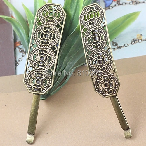 100 Pieces/lot Tray Size:15*47mm Hairpin long:55mm Copper Antique Bronze Vintage Flower Style Hairpin
100 Pieces/lot Tray Size:15*47mm Hairpin long:55mm Copper Antique Bronze Vintage Flower Style Hairpin