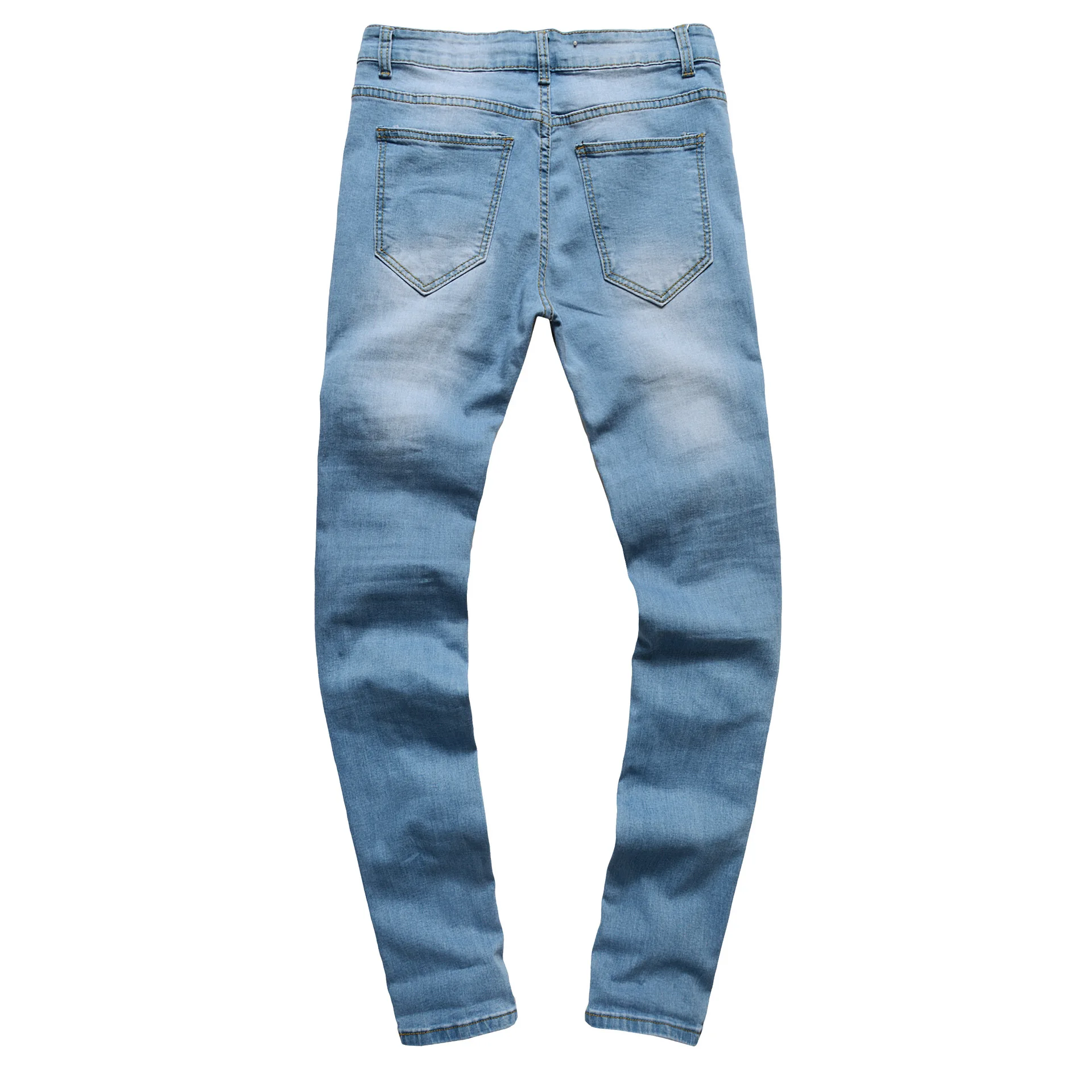 Fashion Jean Mens Hole Stretchy Ripped Skinny Biker Jeans 2019 Spring Frayed Slim Fit Destroyed Denim Pants Plus Size
Fashion Jean Mens Hole Stretchy Ripped Skinny Biker Jeans 2019 Spring Frayed Slim Fit Destroyed Denim Pants Plus Size