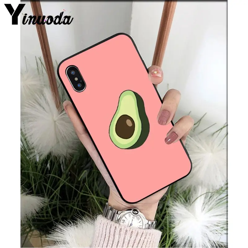 Yinuoda Cute cartoon avocado Black TPU Soft Silicone Phone Cover for iPhone X XS MAX 6 6S 7 7plus 8 8Plus 5 5S XR
Yinuoda Cute cartoon avocado Black TPU Soft Silicone Phone Cover for iPhone X XS MAX 6 6S 7 7plus 8 8Plus 5 5S XR