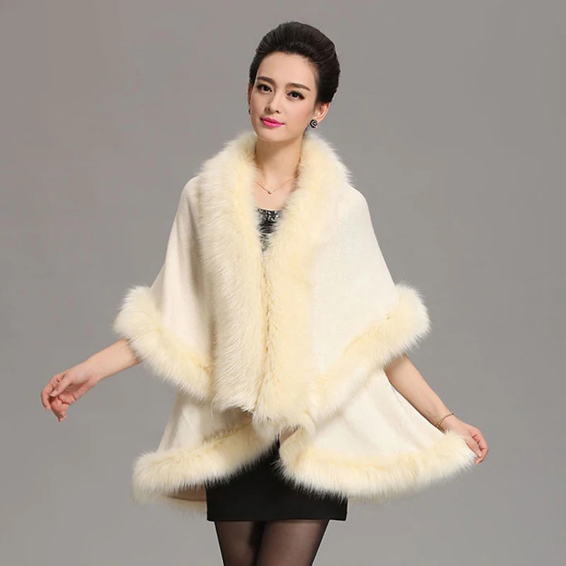 New Occident Style Luxury Fur Hem Coat Overcoat Women Cashmere Fox Fur Pashmina Poncho Cape Rabbit Fur Shawl Winter Warm On Sale
New Occident Style Luxury Fur Hem Coat Overcoat Women Cashmere Fox Fur Pashmina Poncho Cape Rabbit Fur Shawl Winter Warm On Sale