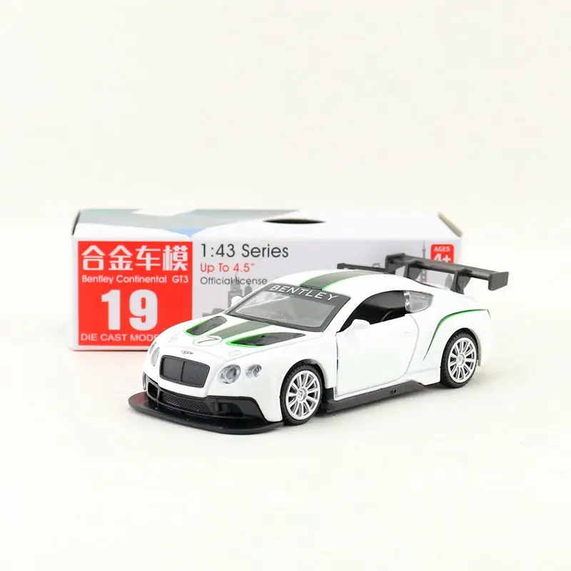 Игрушечная модель, литая под давлением, в масштабе 1:43, модель автомобиля Bentley Continental GT3, обучающая коллекция, подарок для детей
Игрушечная модель, литая под давлением, в масштабе 1:43, модель автомобиля Bentley Continental GT3, обучающая коллекция, подарок для детей