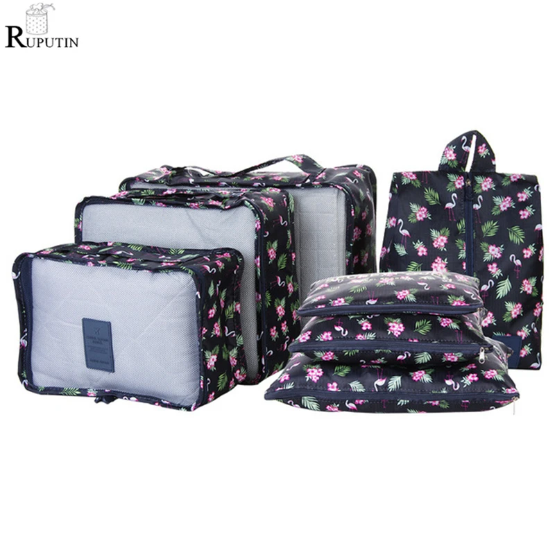 RUPUTIN 7Pcs/set Travel Organizer Storage Bags Portable Luggage Organizer Clothes Tidy Pouch Suitcase Packing Set Storage Cases
RUPUTIN 7Pcs/set Travel Organizer Storage Bags Portable Luggage Organizer Clothes Tidy Pouch Suitcase Packing Set Storage Cases