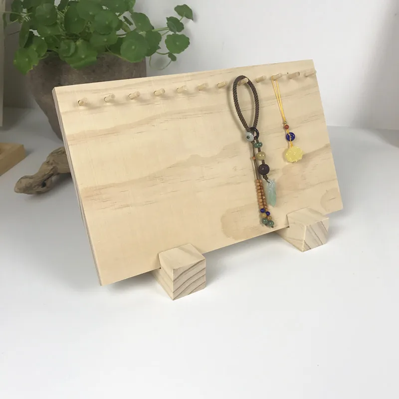 New Fashion Solid Wood Chain Display Holder Pendant Display Stand Jewelry Display Stand Necklace Tray
New Fashion Solid Wood Chain Display Holder Pendant Display Stand Jewelry Display Stand Necklace Tray