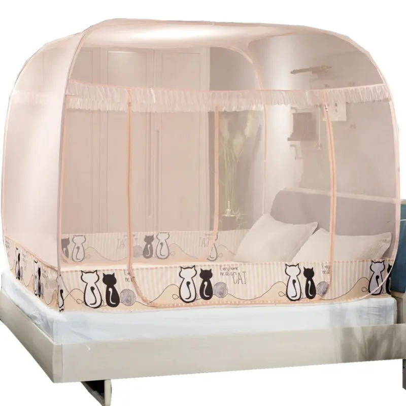 Princess Style Yurt Mosquito Net Elegant Canopy Netting For Girls Room Decor King/queen Size Bed Mesh Adults Kids Mosquito Net
Princess Style Yurt Mosquito Net Elegant Canopy Netting For Girls Room Decor King/queen Size Bed Mesh Adults Kids Mosquito Net