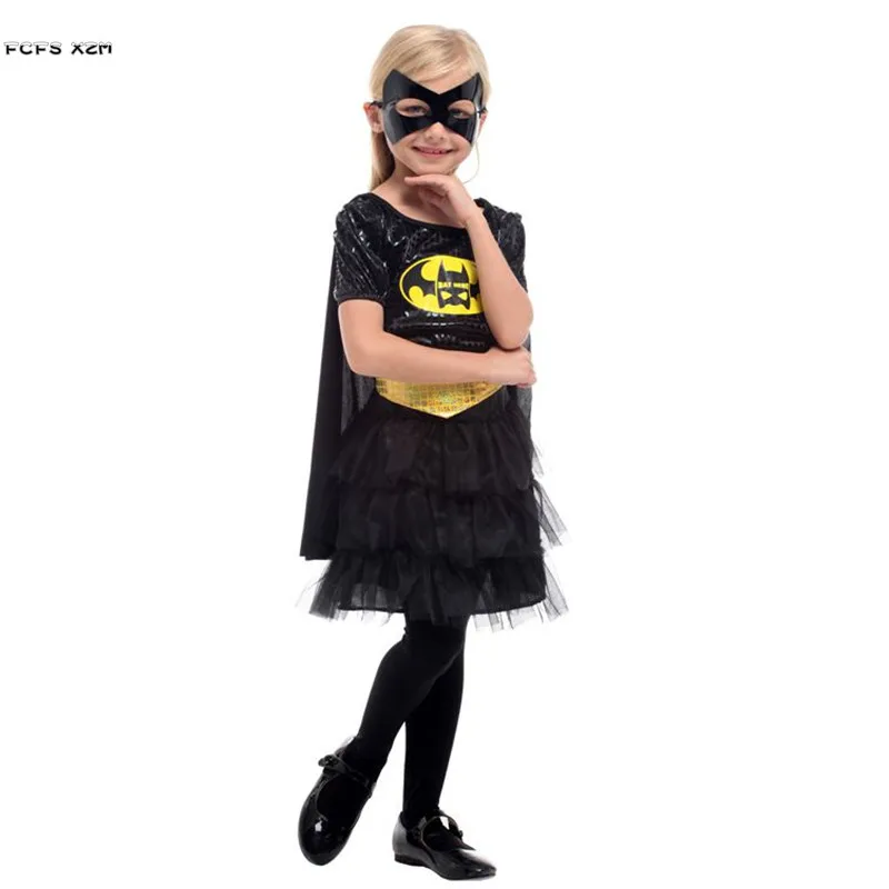 M-XL Girls Halloween Super Hero Costumes Kids Children Bat Anime Cosplay Carnival Purim parade Stage play Masquerade party dress
M-XL Girls Halloween Super Hero Costumes Kids Children Bat Anime Cosplay Carnival Purim parade Stage play Masquerade party dress