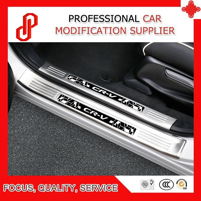 8 Pieces Stainless stell protect car modified special door pedal protection Door sill scuff plate for CRV 2017 2018 2019
8 Pieces Stainless stell protect car modified special door pedal protection Door sill scuff plate for CRV 2017 2018 2019