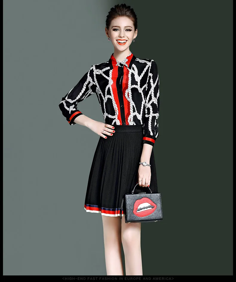 Blue Nice Spring Silk Print Color Block Formal Elegant Collar long-sleeve Shirt Female 8271
Blue Nice Spring Silk Print Color Block Formal Elegant Collar long-sleeve Shirt Female 8271