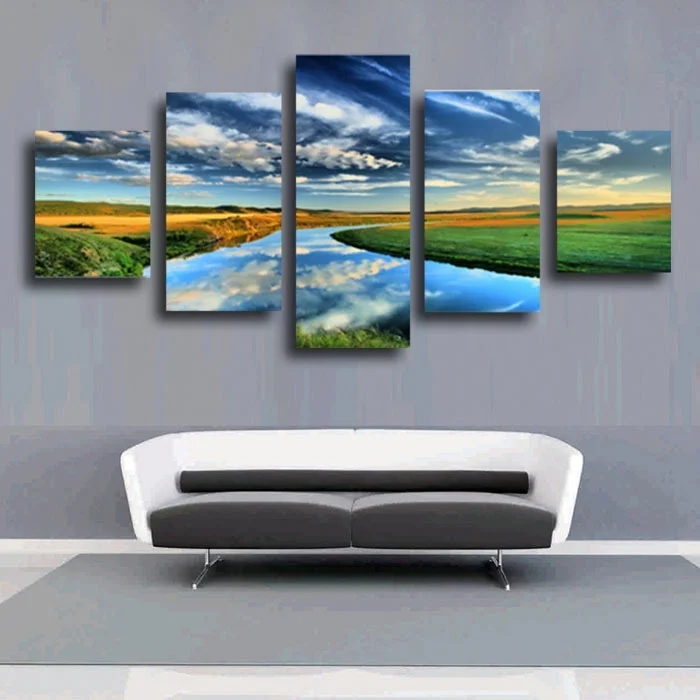 Frame 5 panel beautiful landscape canvas print painting modern canvas wall art wall painting home decoration artwork
Frame 5 panel beautiful landscape canvas print painting modern canvas wall art wall painting home decoration artwork