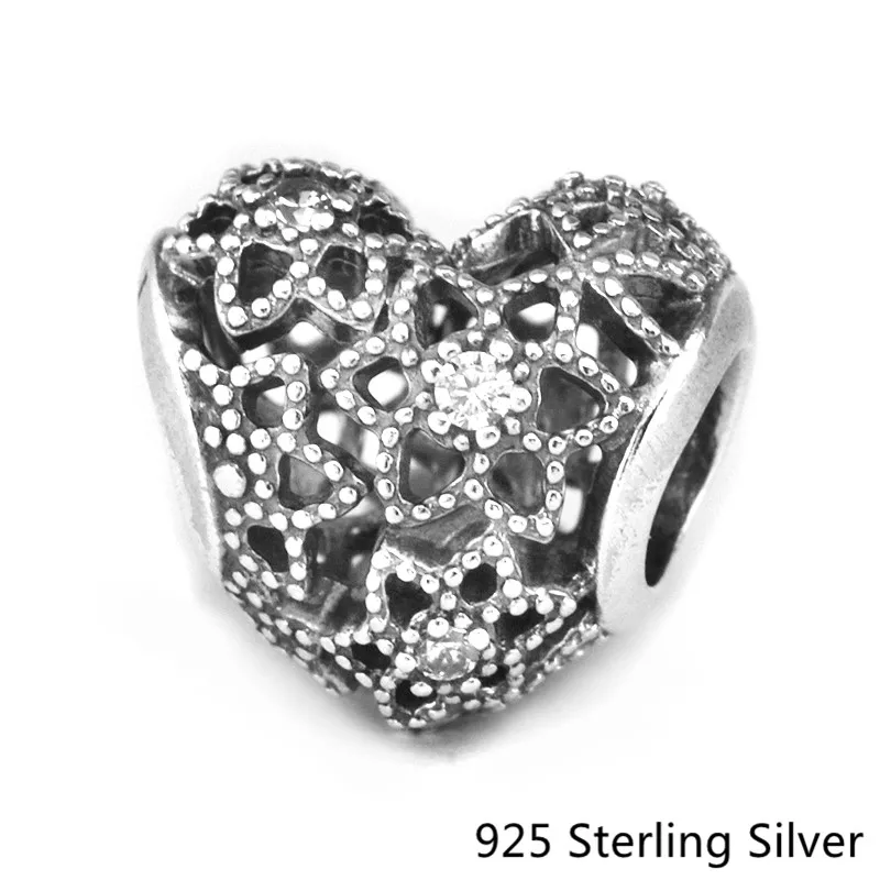 CKK Blooming Heart Charms 925 Sterling Silver Beads Original Jewelry Making Fits For Bracelets & Bangle
CKK Blooming Heart Charms 925 Sterling Silver Beads Original Jewelry Making Fits For Bracelets & Bangle