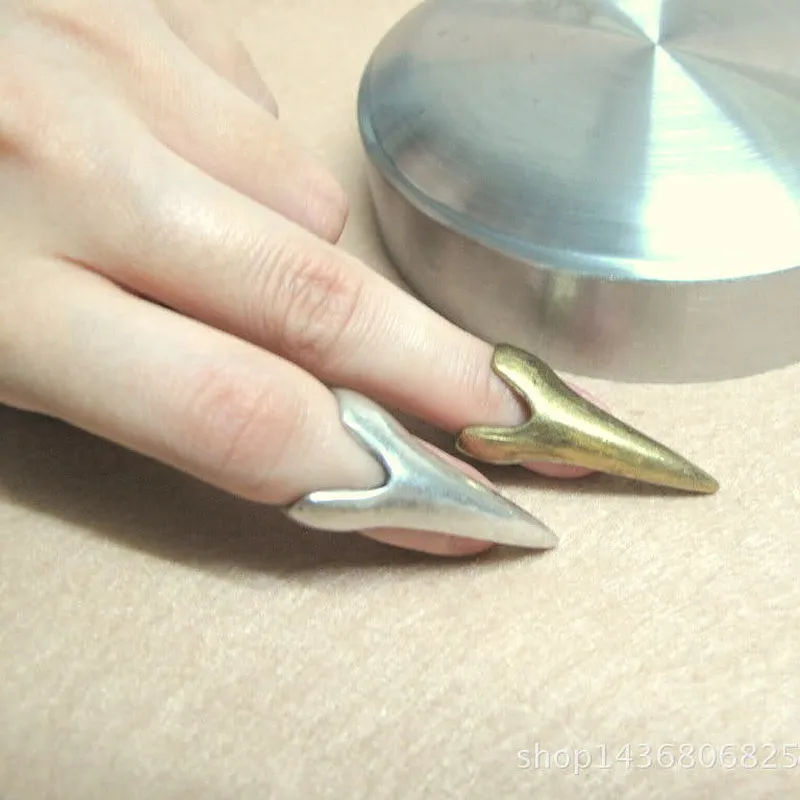 Кольцо R047 в винтажном стиле для ногтей мужчин и женщин бижутерия стимпанк
